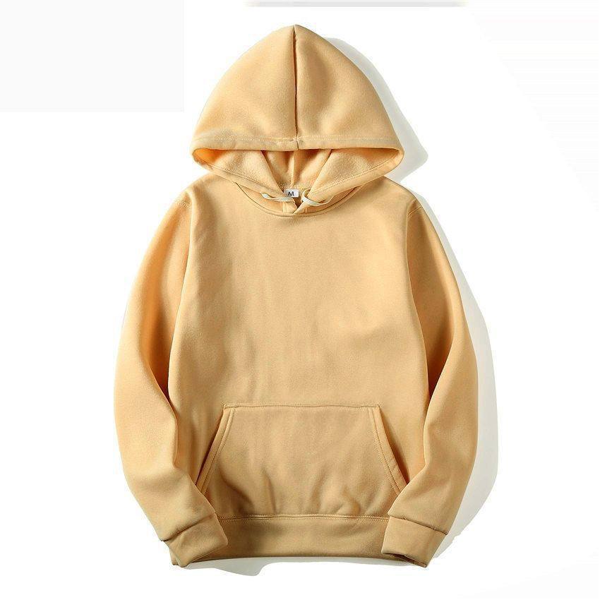 худі на флісі кольору бежевий