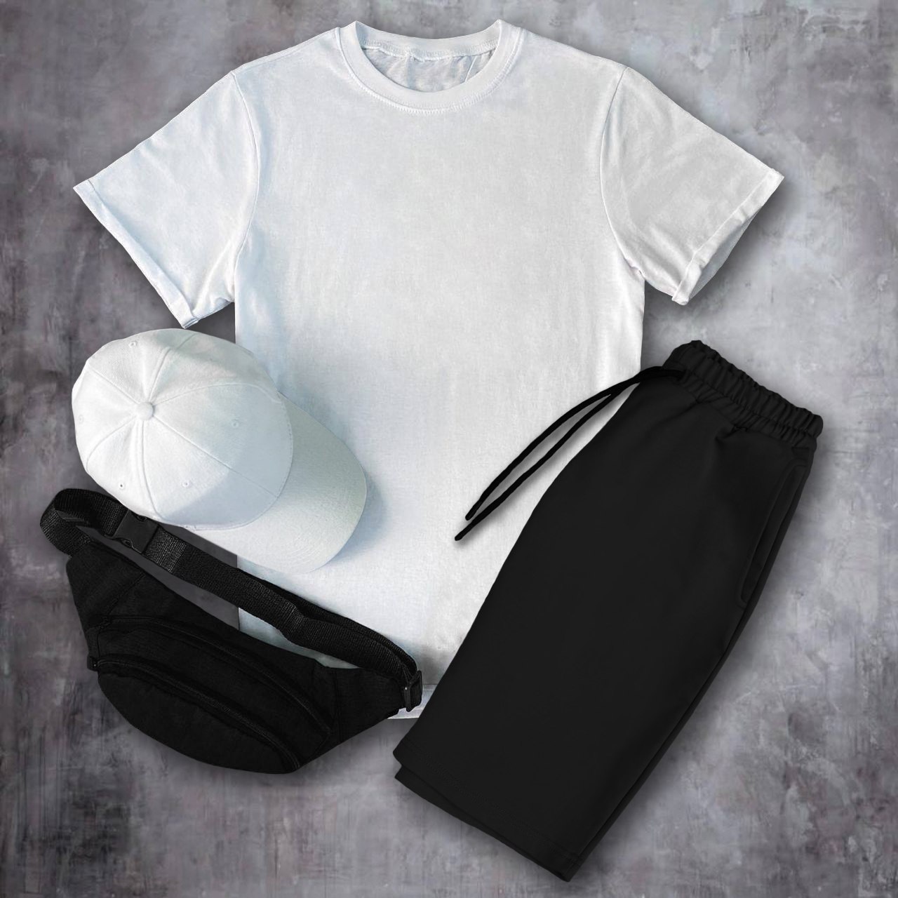 шорти і футболка біла